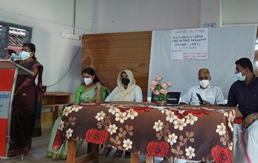 Cycling Training Inauguration - Headmistress Addressing Students